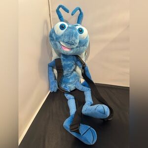 RARE!! Pyramid Backpack Disney Pixar A Bugs Life Filk Ant Backpack